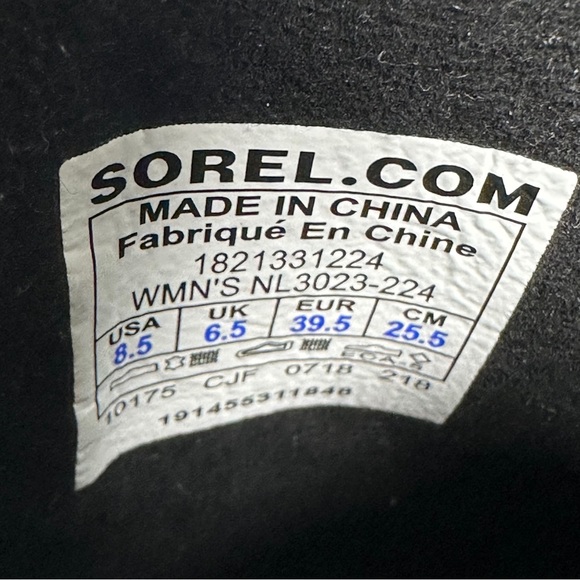 Sorel Joan of Arctic Chelsea Wedge II Camel Brown Size 8.5 - Picture 11 of 14